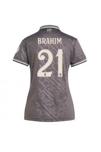 Real Madrid Brahim Diaz #21 Voetbaltruitje 3e tenue Dames 2024-25 Korte Mouw